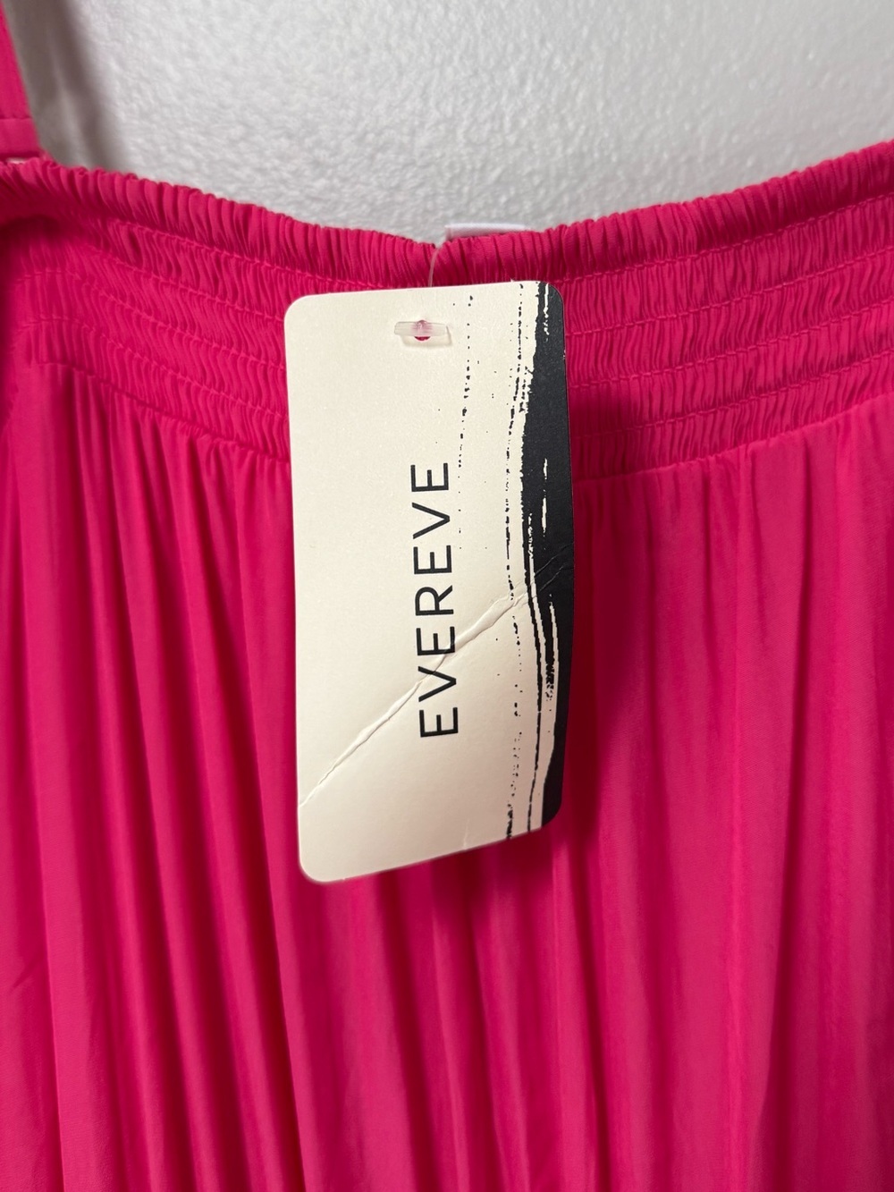 NWT Evereve Halle Satin Dress in Rasberry Sorbet - Picture 7 of 8